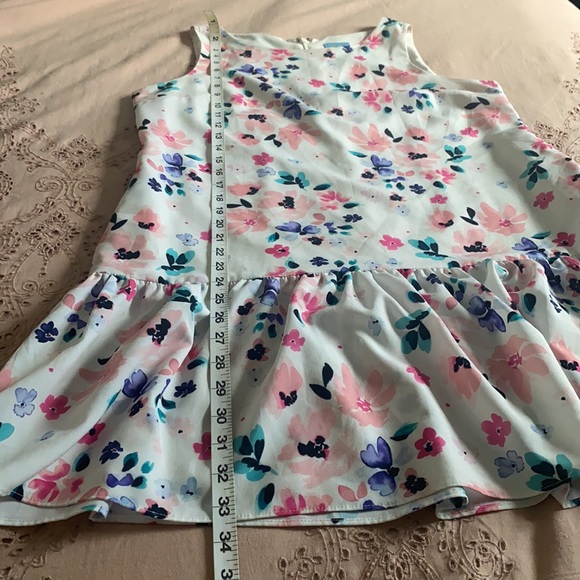 Beautiful & fresh CeCe floral sleeveless dress - Picture 6 of 6